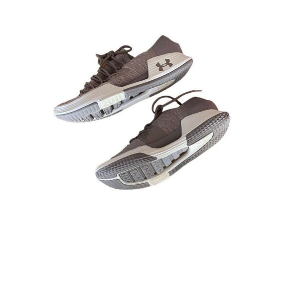 Under Armour Women's Tan Lace Up Lightweight UA SpeedForm Sneaker Size 11 - Picture 6 of 10